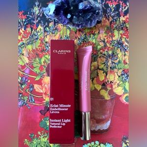 🥀Full Size Clarins Natural Lip Perfector (rose shimmer)